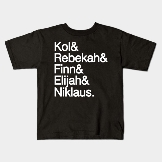 Brothers Kids T-Shirt by geekmethat